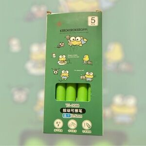 Kerokerokeroppi Erasable Pens - Blue ink